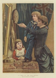 A Chip of the Old Block (chromolitho)